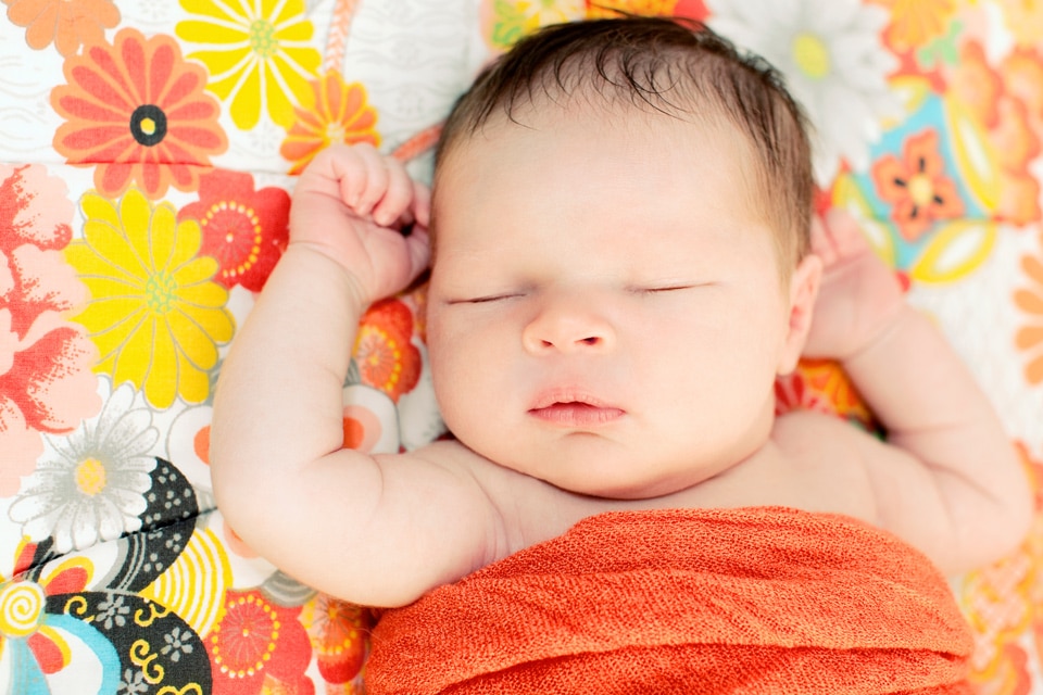 Old Photos of New Babies | Newborn Photography