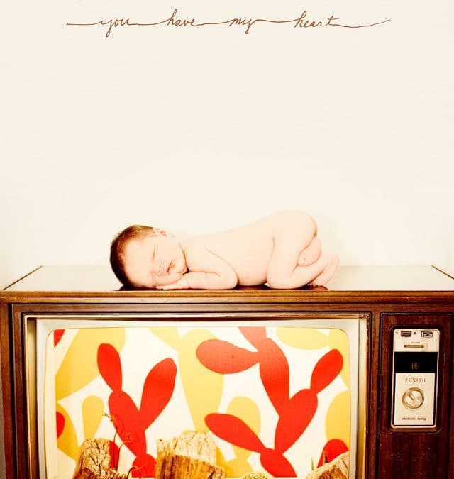 Old Photos of New Babies | Newborn Photography