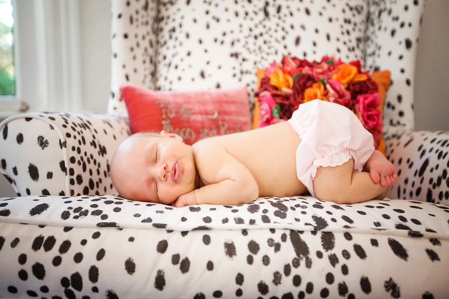 Stylish In-Home Newborn Session