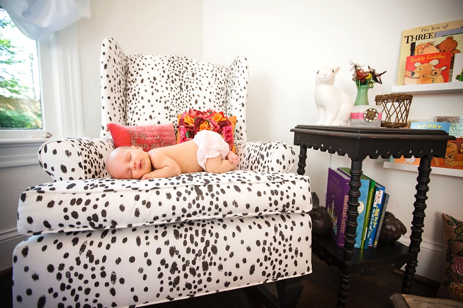 Stylish In-Home Newborn Session