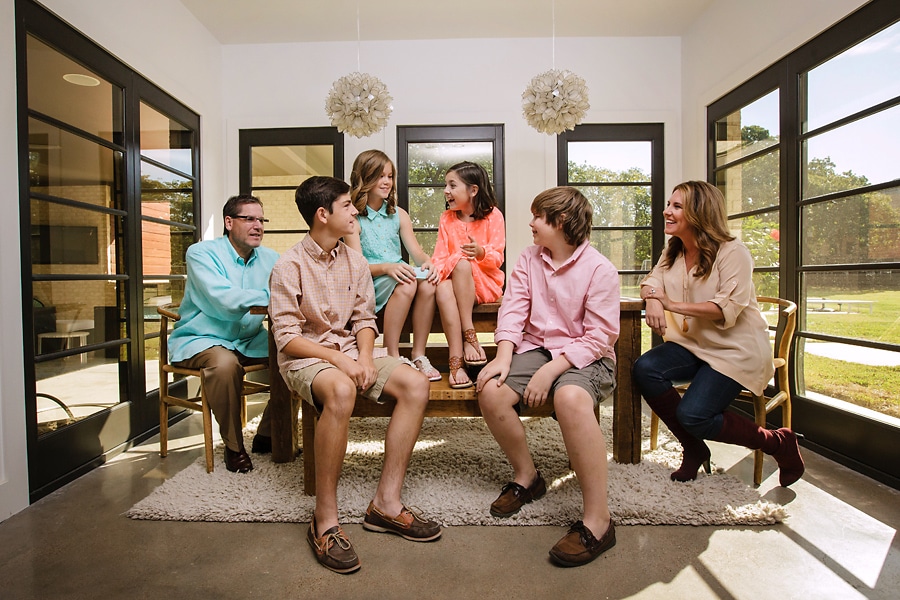 Fun In-Home Family Photo Shoot