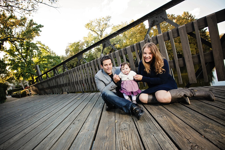 Holiday Family Portraits at the Lake