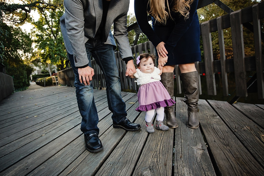 Holiday Family Portraits at the Lake