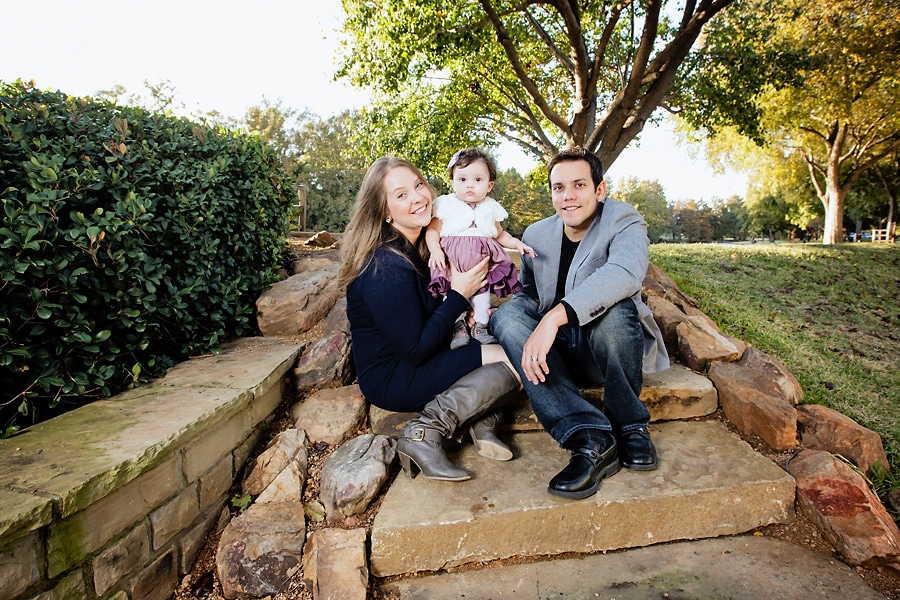 Holiday Family Portraits at the Lake