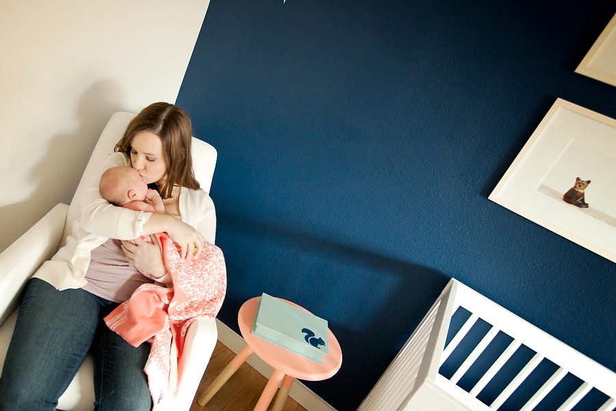 Babies and Fur Babies - in home session