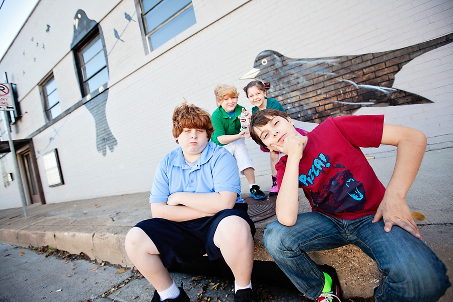 Fun Graffiti Christmas Card Photos