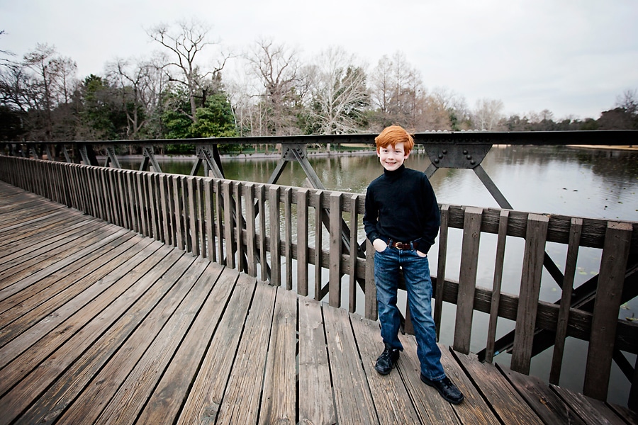 middle school kid for outdoor portrait session