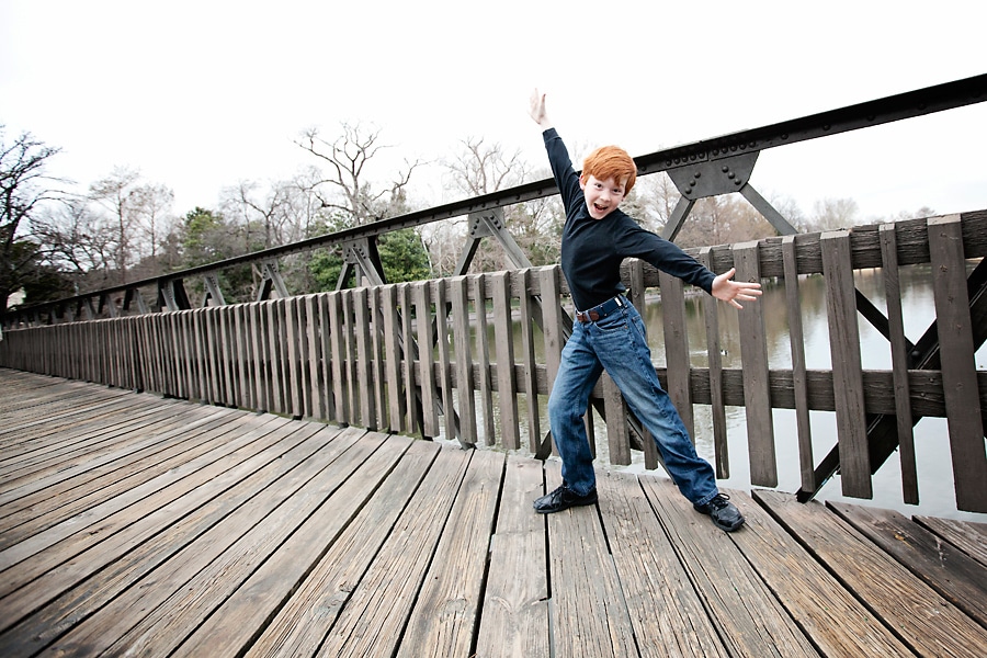 middle school kid for outdoor portrait session