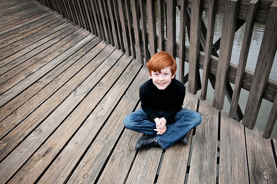 middle school kid for outdoor portrait session