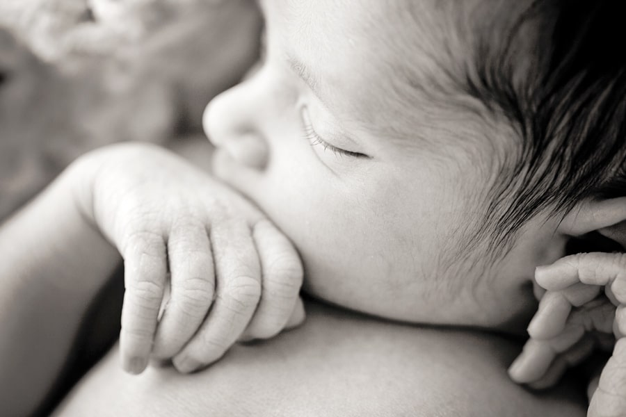 As a welcome to the family, this little guy came to the studio for a newborn session