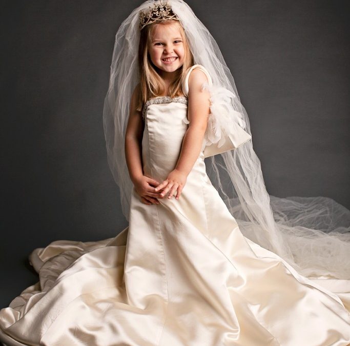 Sneak Peek: Dress-Up Fun for Daughter in Mom’s Wedding Dress