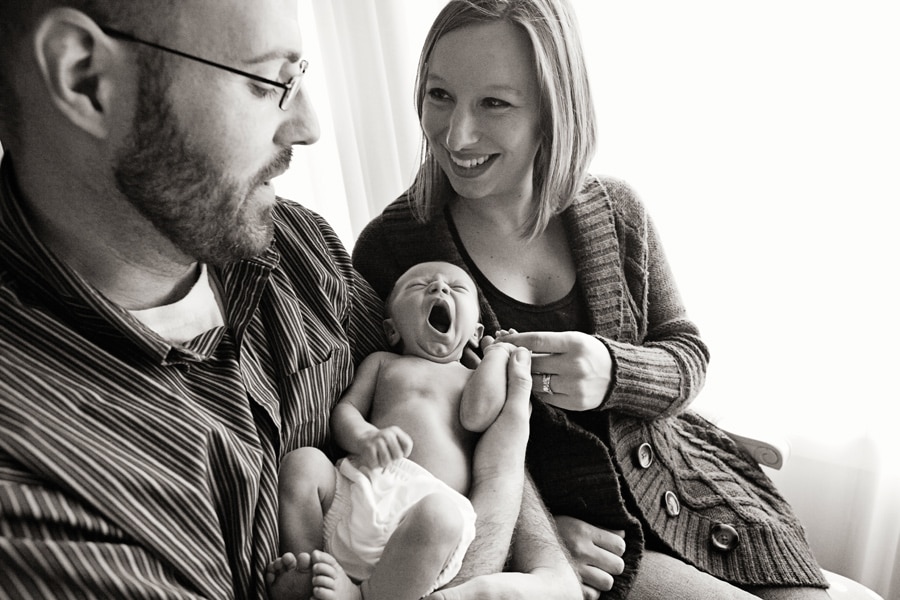Naptime Faces From a Newborn Sleeping Beauty
