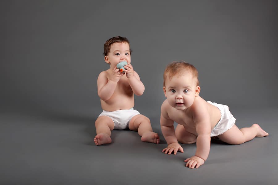 Twins Win | Twin Baby Photography