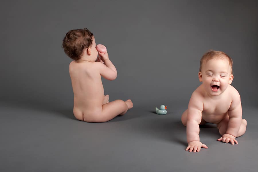 Twins Win | Twin Baby Photography