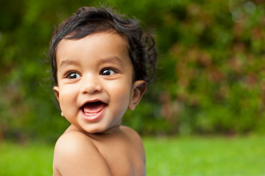 The UnHappy Camper – 6-Month-Old Baby Photos
