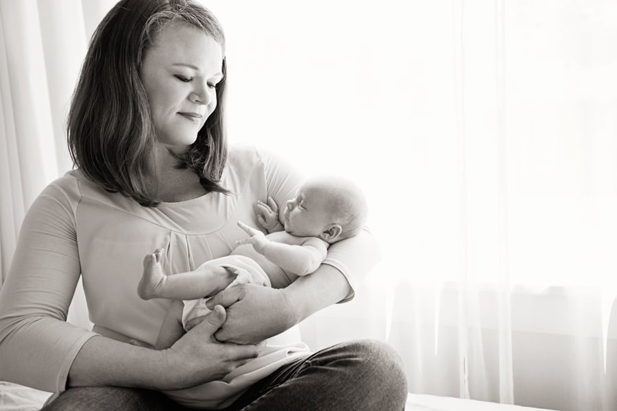 New Baby Sister | Newborn Photography