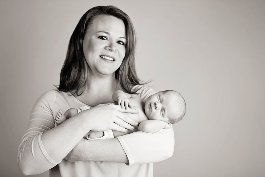 New Baby Sister | Newborn Photography
