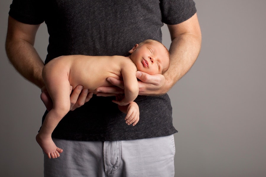 Newborn Photos for a Growing Family's Second Baby