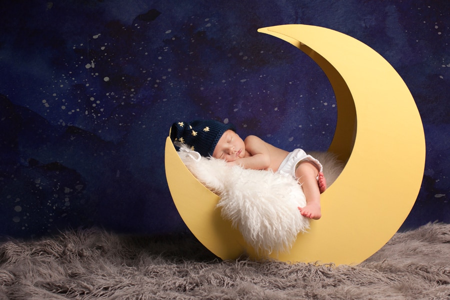 Newborn Photos for a Growing Family's Second Baby