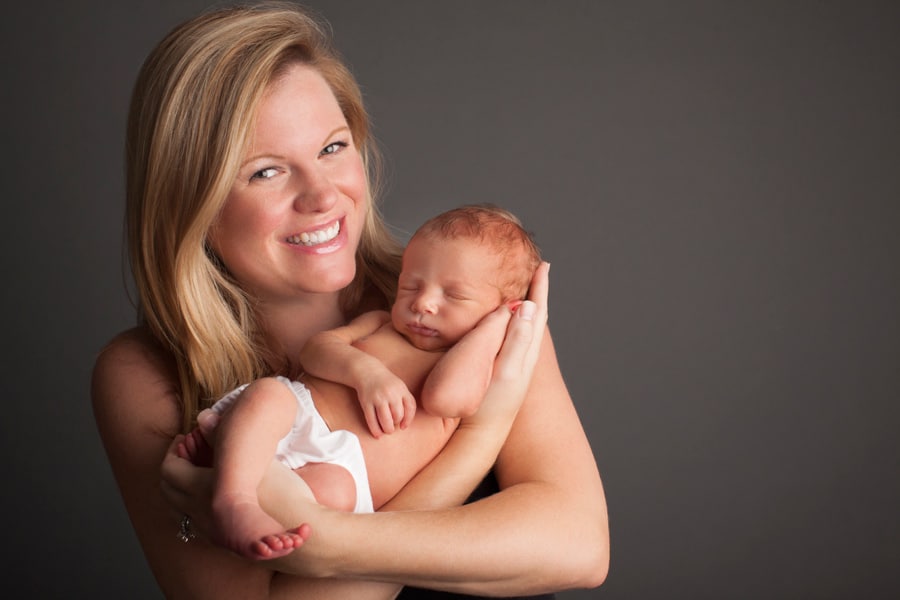 Newborn Photos for a Growing Family's Second Baby