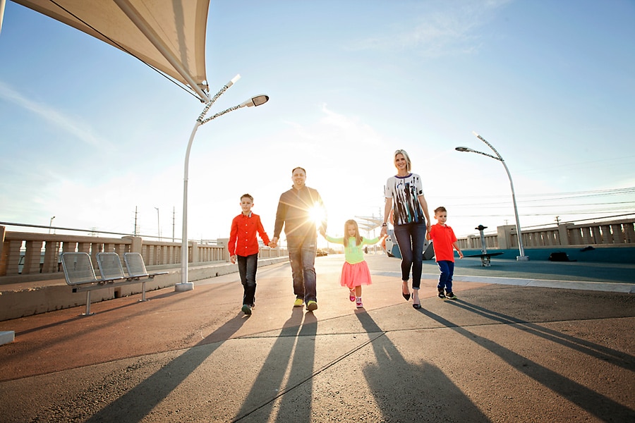 Bright and Sunny Family Photos in Dallas
