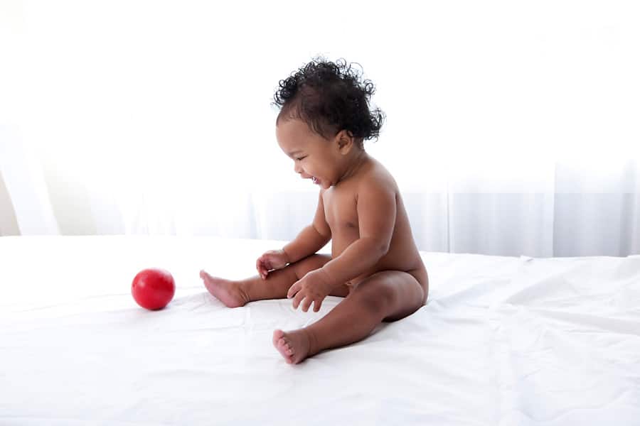 A Bubble Bath for a Bubbly Baby Girl
