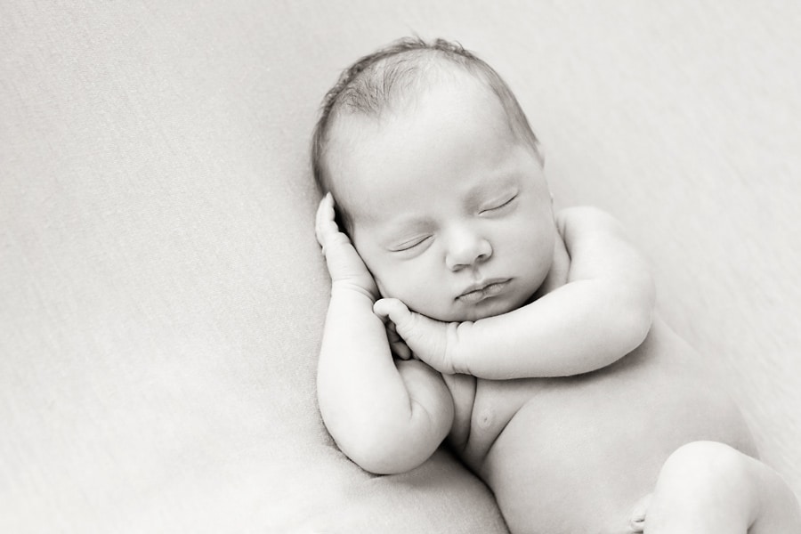 Infant photo shoot