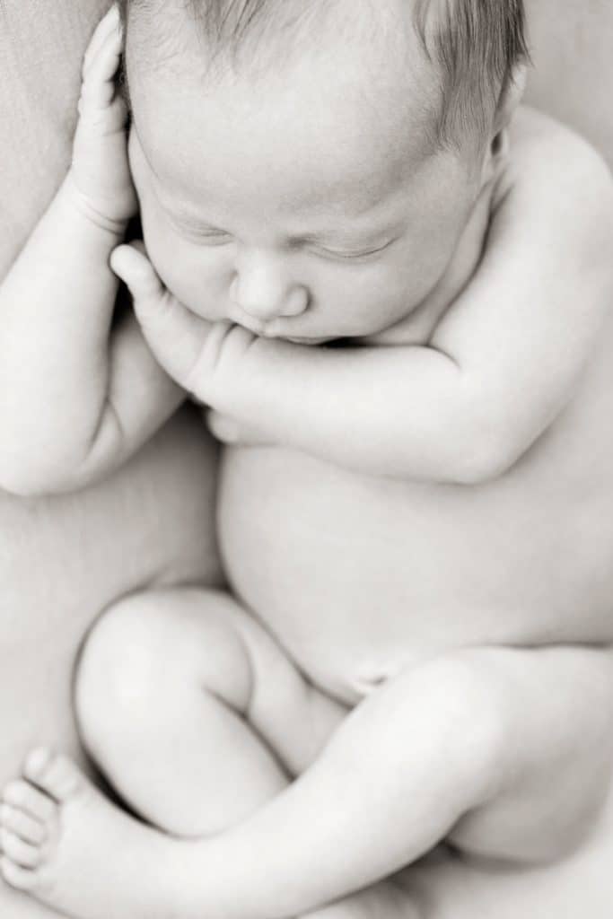 Infant photo shoot
