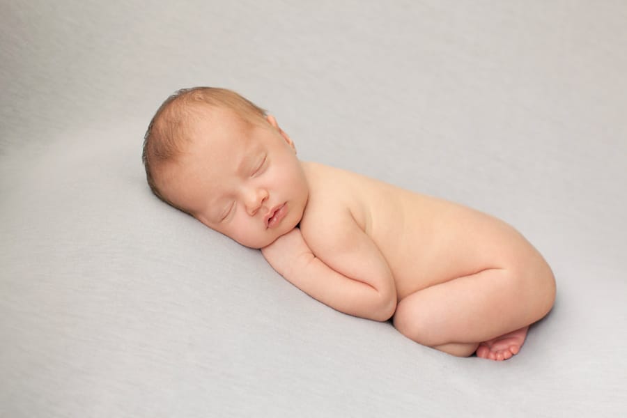 Infant photo shoot