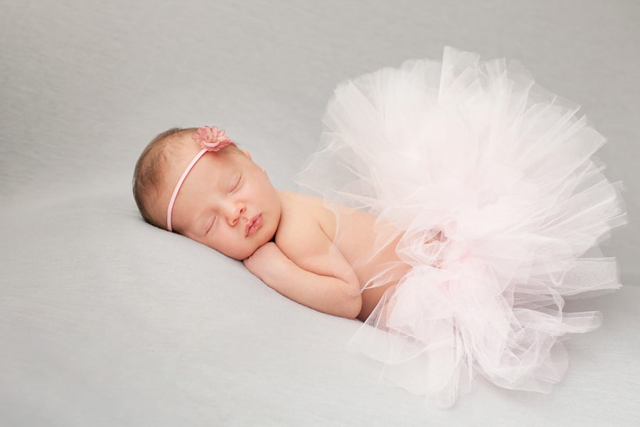 Infant photo shoot