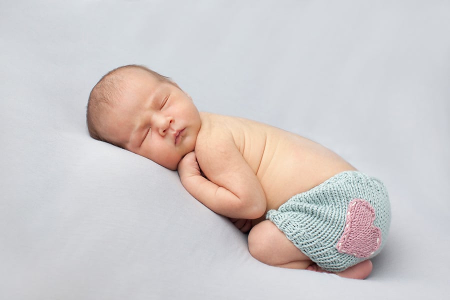 newborn photo session