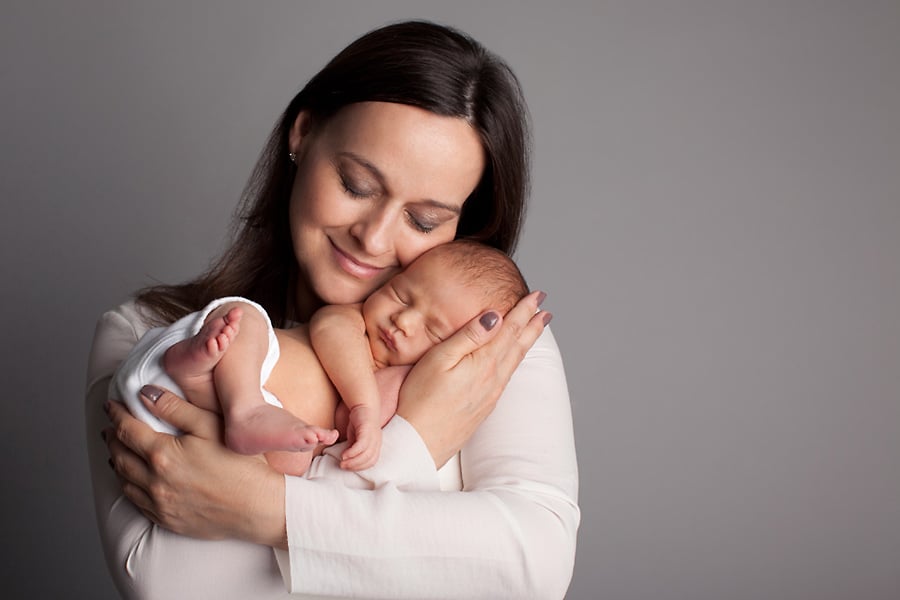 newborn photo session