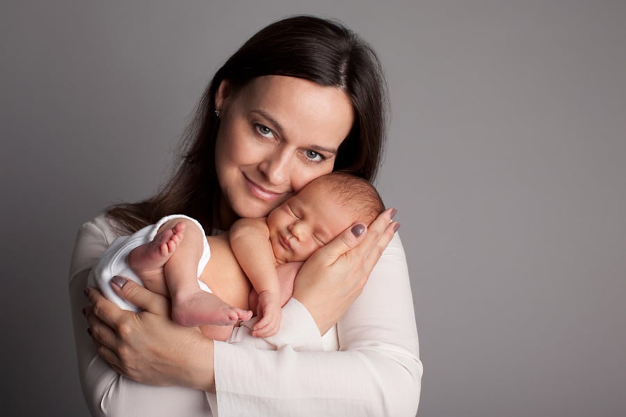 newborn photo session
