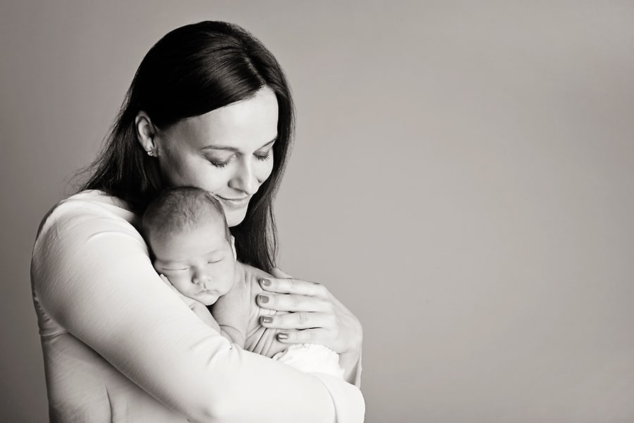 newborn photo session