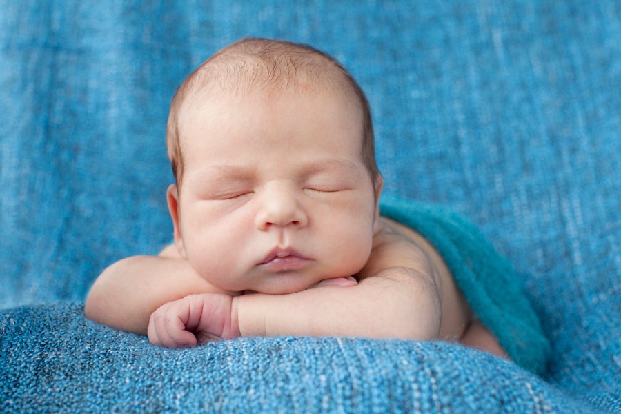 newborn photo session