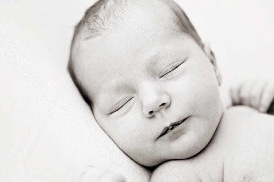 studio newborn photos in luxury dallas private studio