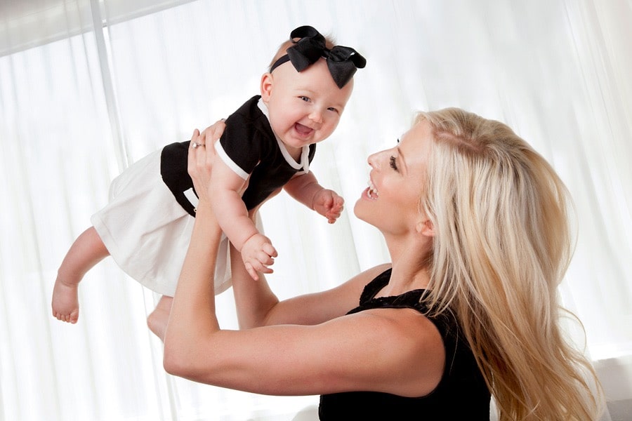 Baby Pictures With One Super Smiley Girl