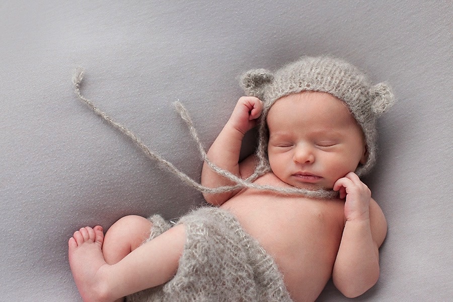 Dallas newborn photography in private studio