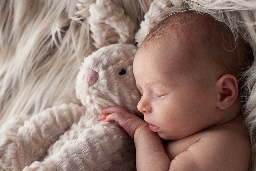 Dallas newborn photography in private studio