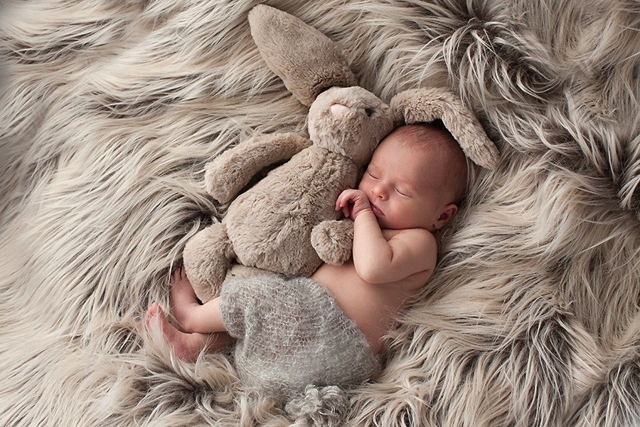 Dallas newborn photography in private studio