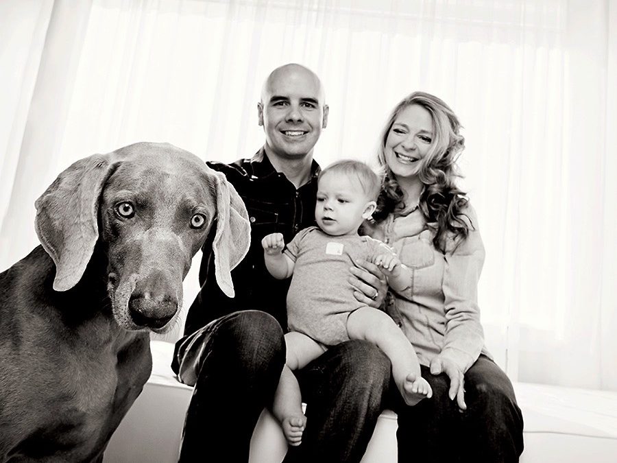 When Your Dog Is Part of the Family, Too | Family Photography