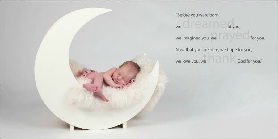 Newborn Photo Album from Miette Photography