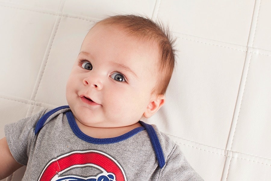 Giving Thanks for a Miracle Baby | Three Month Baby Photos