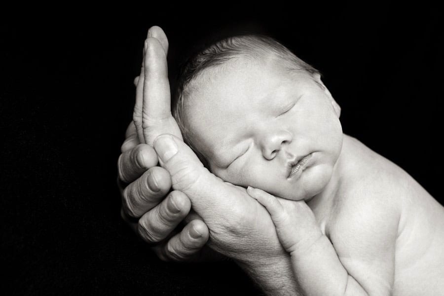 Sweet Baby Love for a Family of Four | Newborn Photos