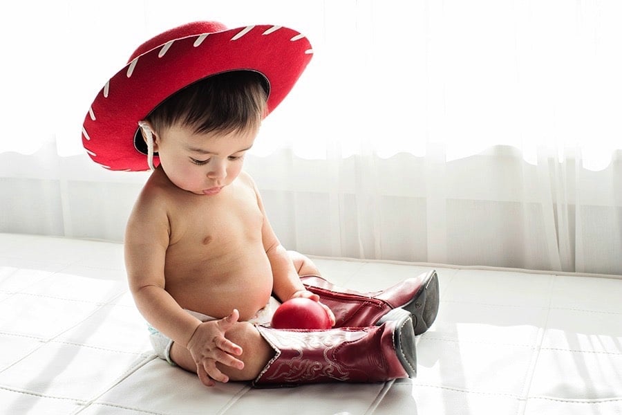 cutest session in private Dallas Studio