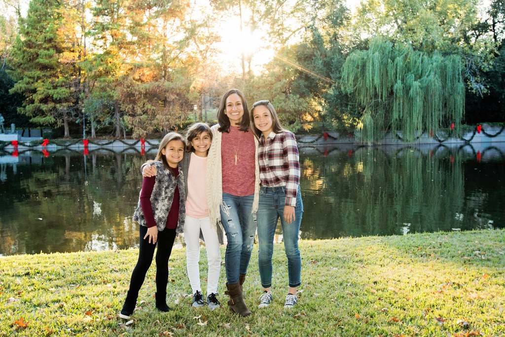 beautiful fall family sessions outside in dallas