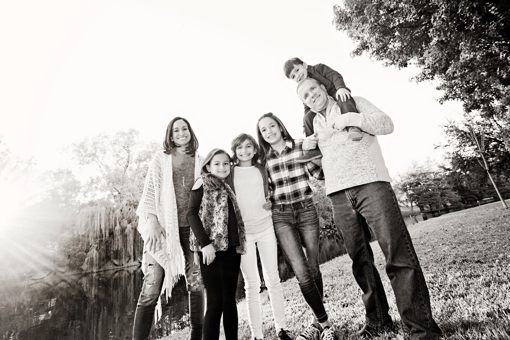 beautiful fall family sessions outside in dallas