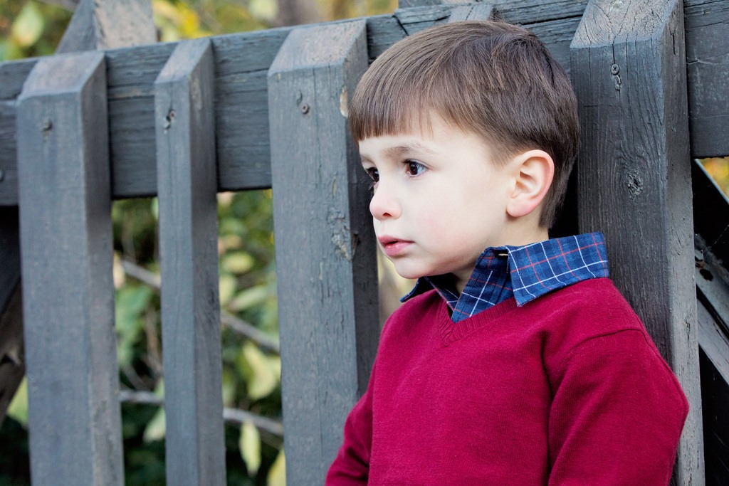 beautiful fall family sessions outside in dallas