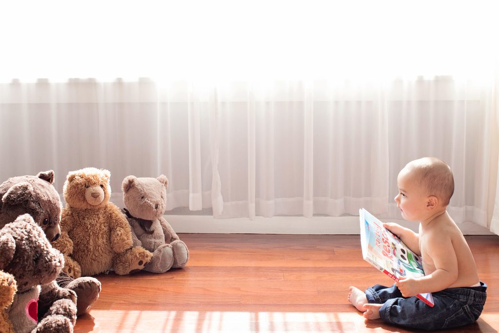 the most adorable six month session in Dallas Studio