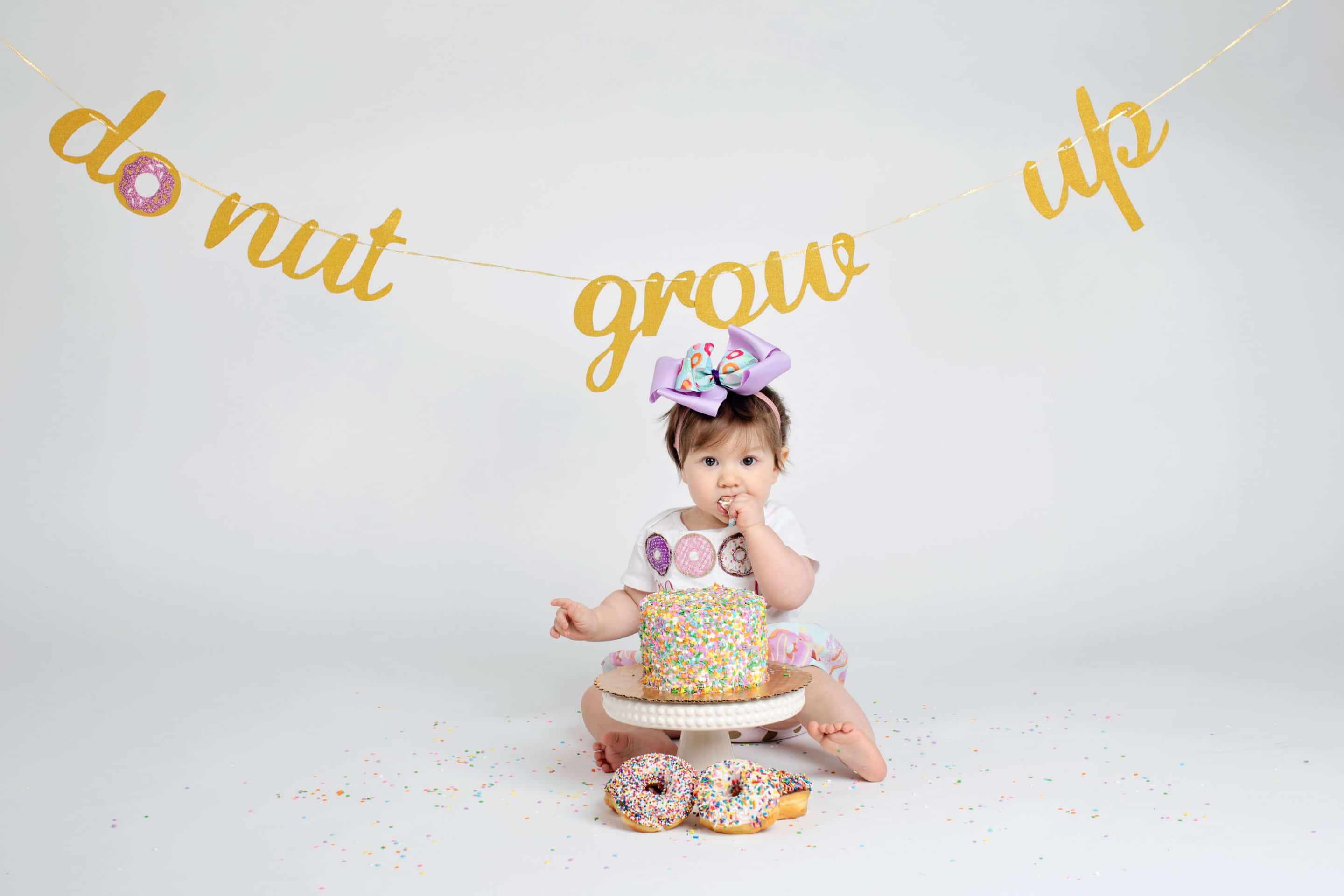 first birthday cake smash photos